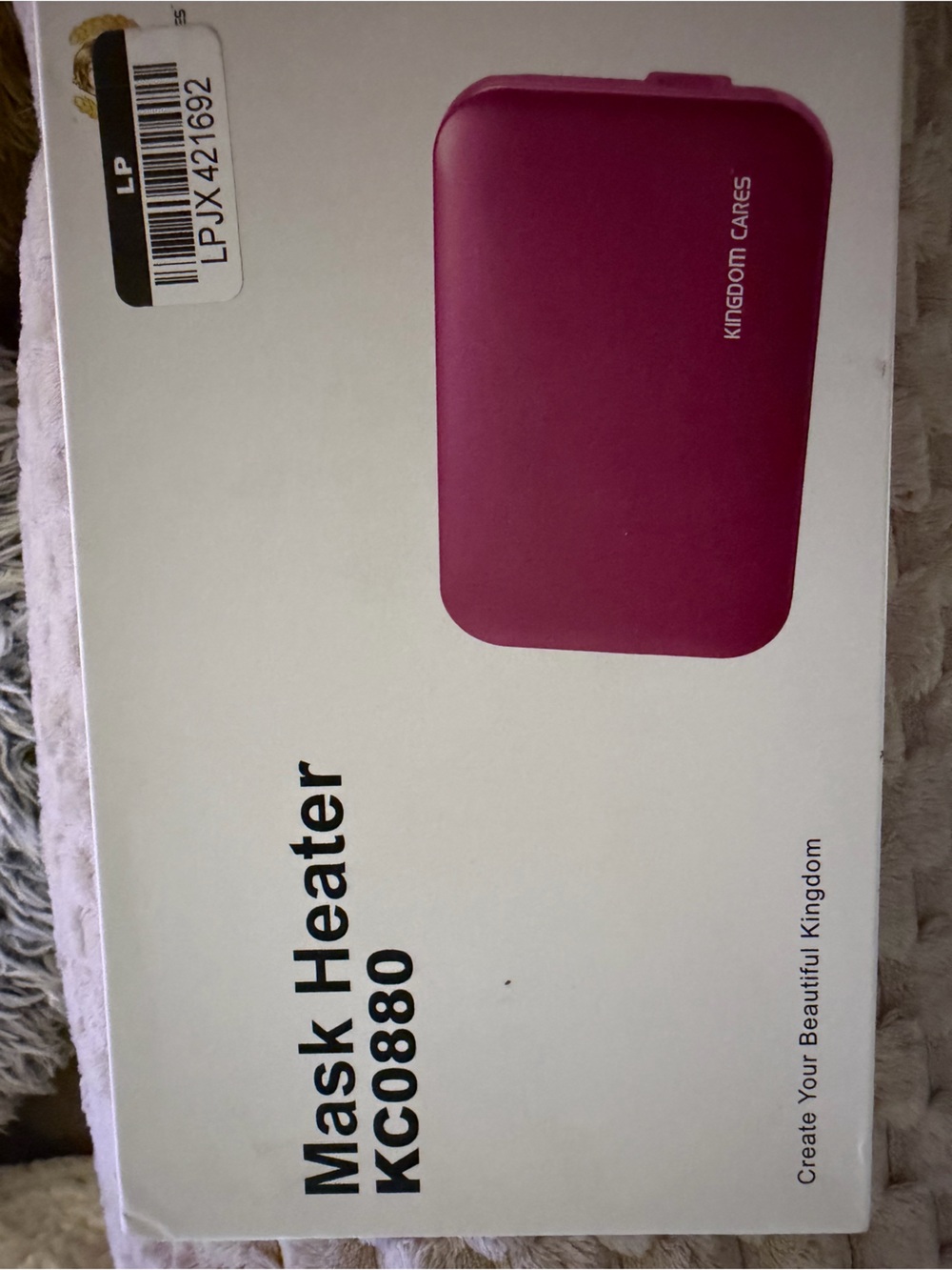 Pink Mask Heater KC0880